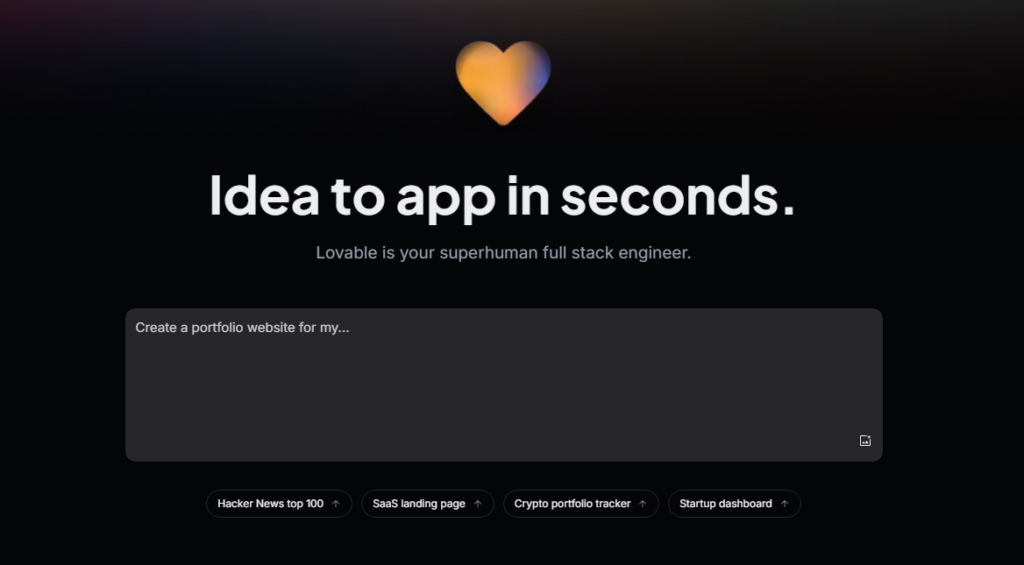 Lovable-screen-shot